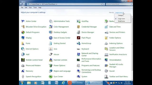 Finding the Control Panel in Windows 7 смотреть онлайн