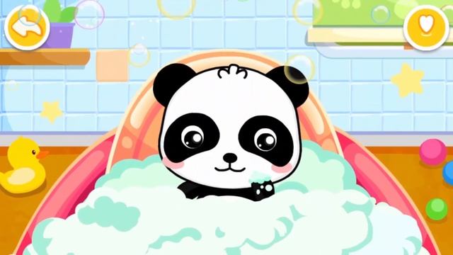 Baby Panda Care | Baby Care | Game for Kids | Kids Cartoon | BabyBus - Kids Songs and Cartoons смотреть онлайн