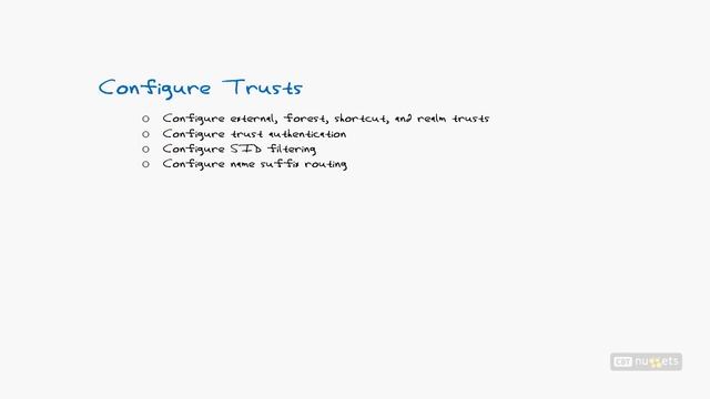 Microsoft Windows Server 2012 R2 Configure Trusts смотреть онлайн