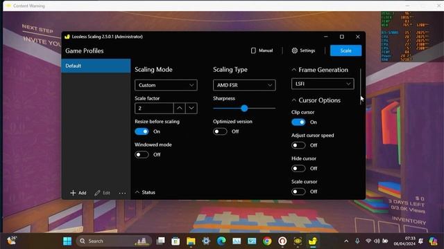 Content Warning | AMD Ryzen 3 3200U Vega 3 | LSFG смотреть онлайн
