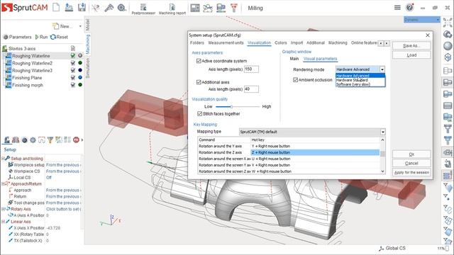 SprutCAM v.12 English - Lesson 5/49 - System´s Settings Window смотреть онлайн