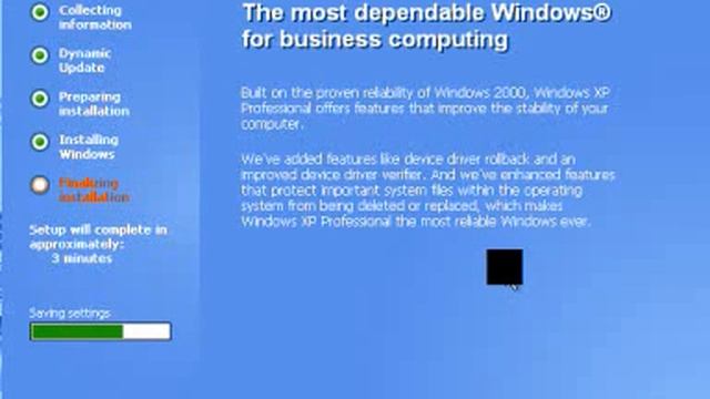 windows xp installation nostalgia (english).3gp смотреть онлайн