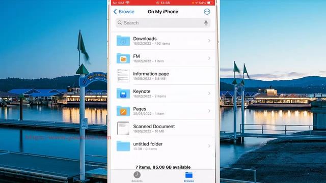 iPhone 7 : How to create a new folder in the Files app смотреть онлайн