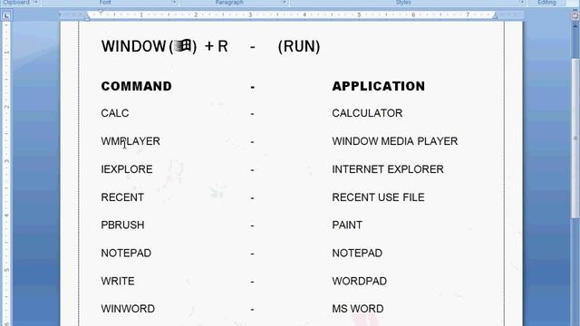 how to use run command смотреть онлайн