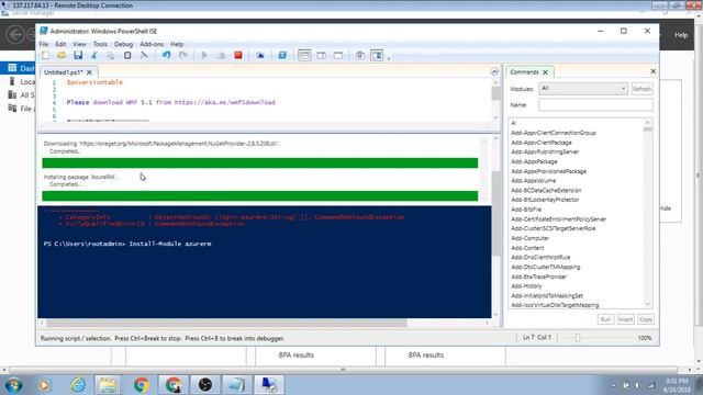 Managing Azure Using Windows PowerShell ( Lab ) смотреть онлайн