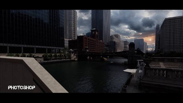 CGI Breakdown Matte Painting: "Destroyed City" - by Francesco Corvino смотреть онлайн