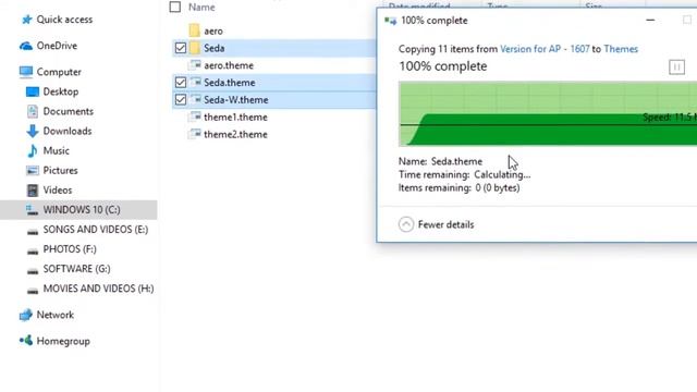Customize your Windows 10 to Flat Dark Theme 2017 смотреть онлайн