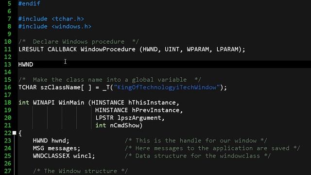 HOW TO ADD TEXT IN WINDOWS.H C++ смотреть онлайн