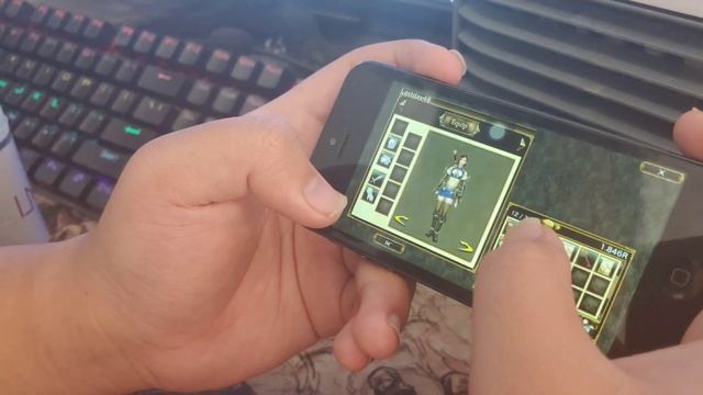 Game test MMORPG online on Ios 10.3.4 iphone 5 смотреть онлайн