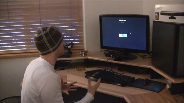 Kinect used as a mouse! смотреть онлайн