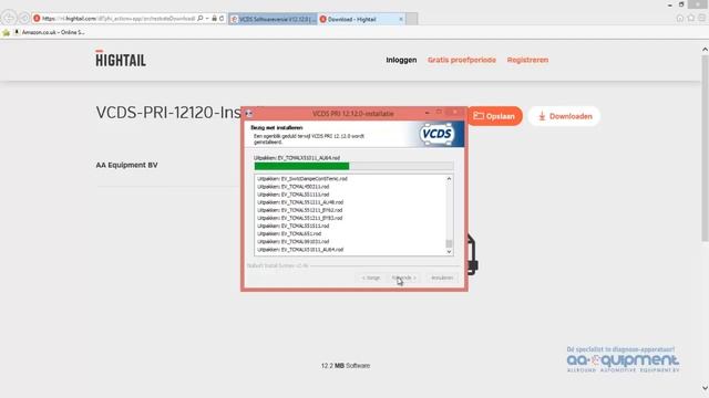 VCDS installatie video - AA-Equipment B.V смотреть онлайн