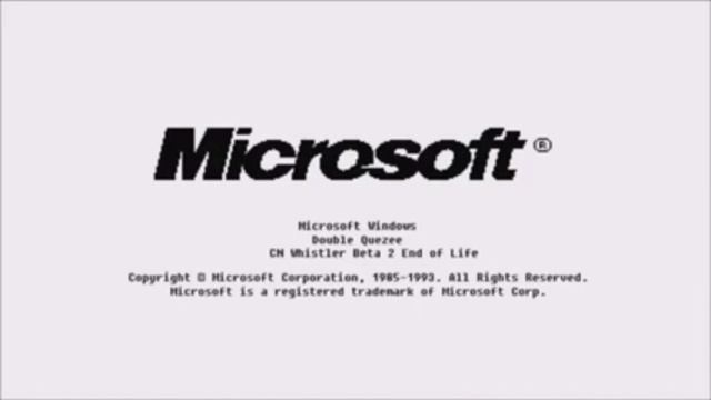 Windows Double Quezee CN Whistler Beta 2 EOL смотреть онлайн