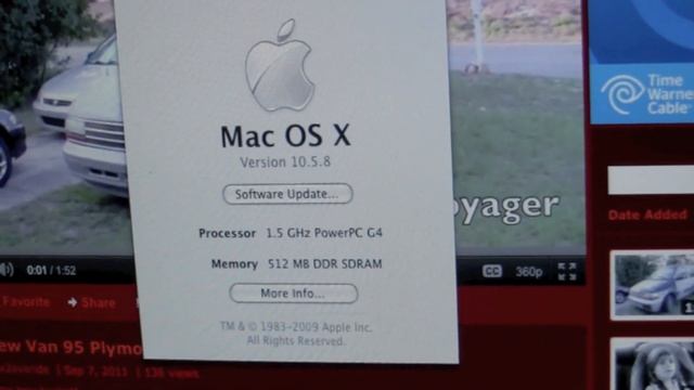 Apple Mac Mini 1.42 G4- 512 MB - 80 GB Drive M9971LL/B смотреть онлайн