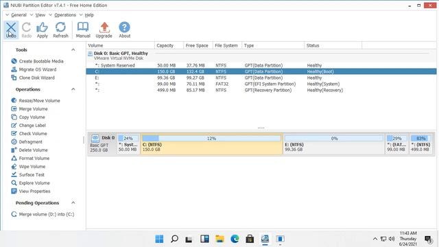 100% free tool to merge partitions in Windows 11 computer смотреть онлайн