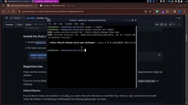 Alacritty || Linux Mint | Ubuntu | Debian
