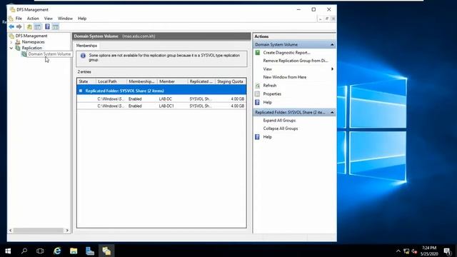 How to Configure DFS In Window Server 2016 смотреть онлайн