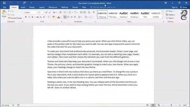 How to Get out of Compatibility Mode on Word: Turn off Compatibility Mode in Microsoft Word смотреть онлайн