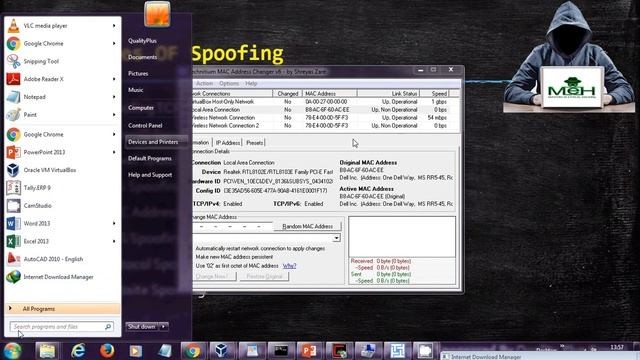 Mac Address Spoofing Explained 1 смотреть онлайн