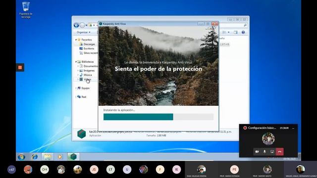 Configuración básica de Nod 32, Kaspersky, Avira смотреть онлайн