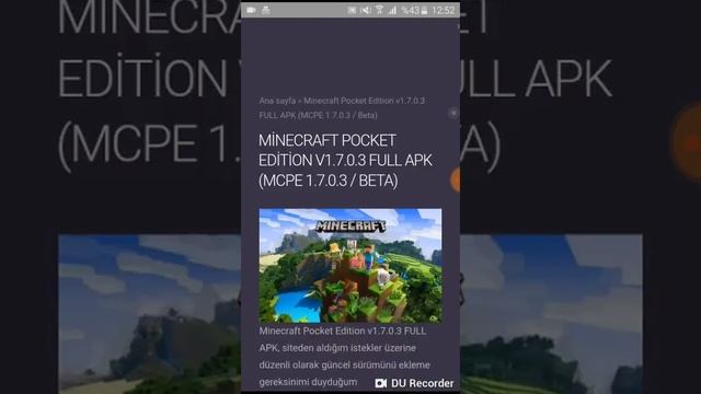 Mcpe nasıl yüklenir? ?? смотреть онлайн