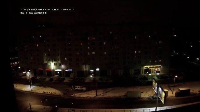 Вид из окна эксп -2, цветной режим. смотреть онлайн