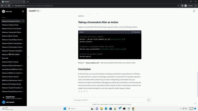 selenium screenshot python documentation смотреть онлайн