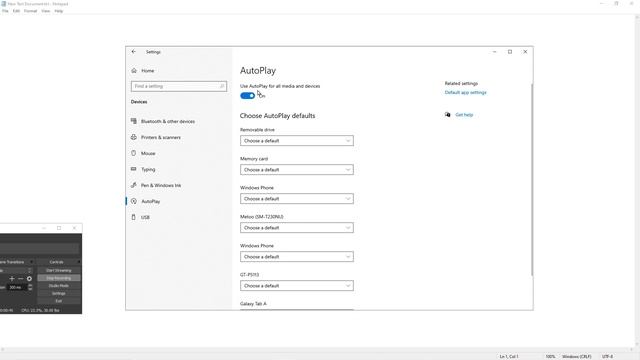 Turn Autoplay OFF - Windows security смотреть онлайн