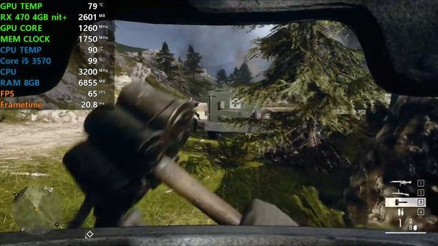BATTLEFILED 1 - RX 470 4GB nitro+ Edition - Low High ultra 1080P смотреть онлайн