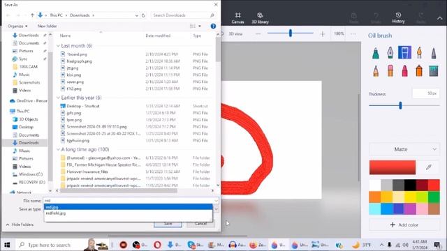 Paint 3D Paint3D File Won't Download Save Fix смотреть онлайн