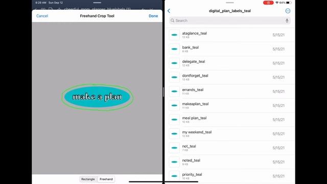 How to Crop Digital Stickers for use in GoodNotes. (Using an Apple Pencil) смотреть онлайн