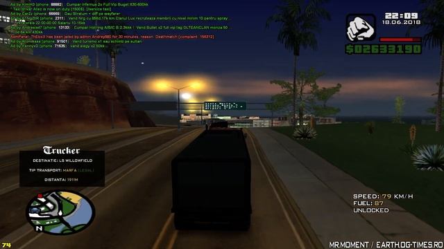 Ne intoarcem pe SA:MP - Jobul Trucker pe OG-TIMES! cu Ryaniskk смотреть онлайн