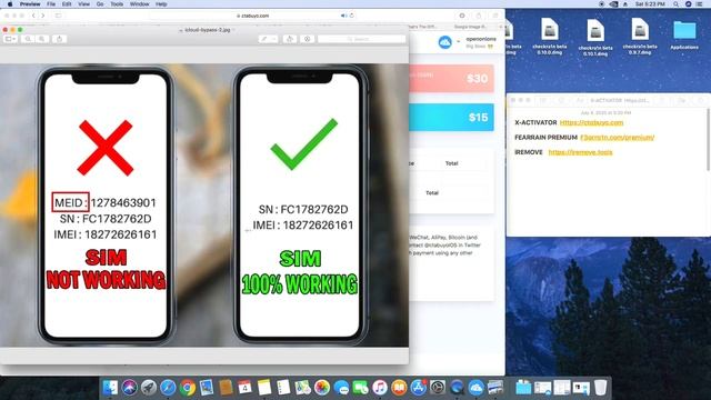 IREMOVE & X-Activator ICLOUD BYPASS