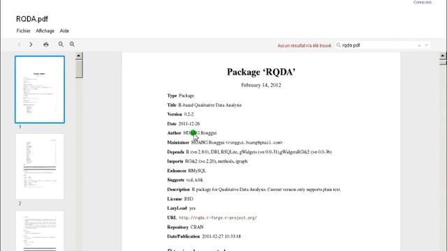 20. Introduction à la ligne de commande avec RStudio, et introduction aux commandes de base de RQDA смотреть онлайн