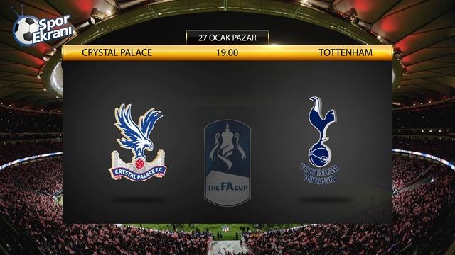 27.01.2019 Crystal Palace-Tottenham Maçı Hangi Kanalda? Saat Kaçta? смотреть онлайн