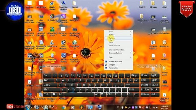 On screen Keyboard with Your Computer (Windows 7) | Keyboard settings on PC. смотреть онлайн