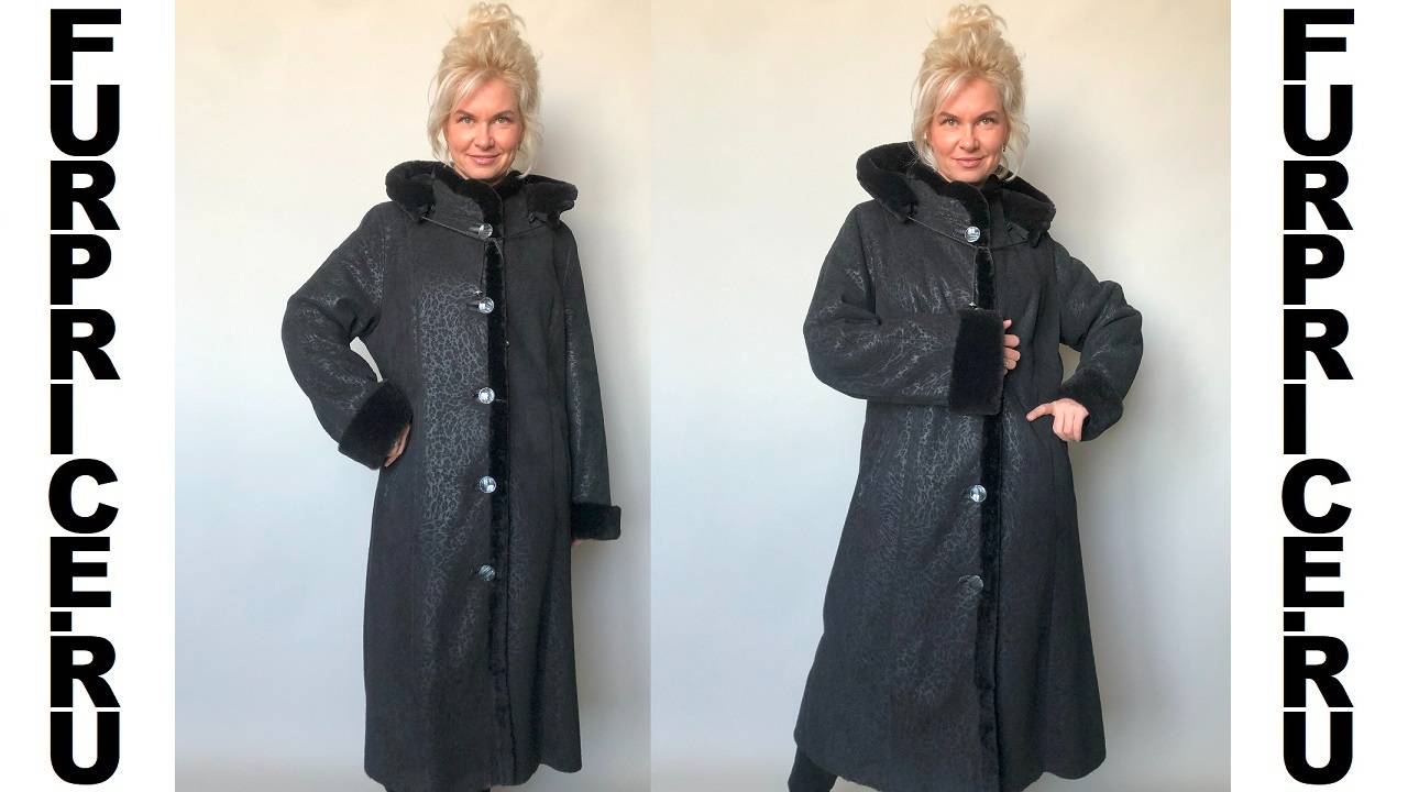 Дубленка женская тм TISSAVEL новая за 15500 ₽ съемный капюшон цв.черный р.46-48 арт. 12083 смотреть онлайн