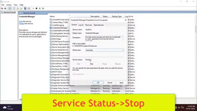 Error 1061 this Service Cannot Accept Control Message at this Time-2022 смотреть онлайн