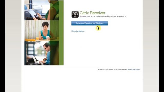 Installing a Citrix Receiver смотреть онлайн