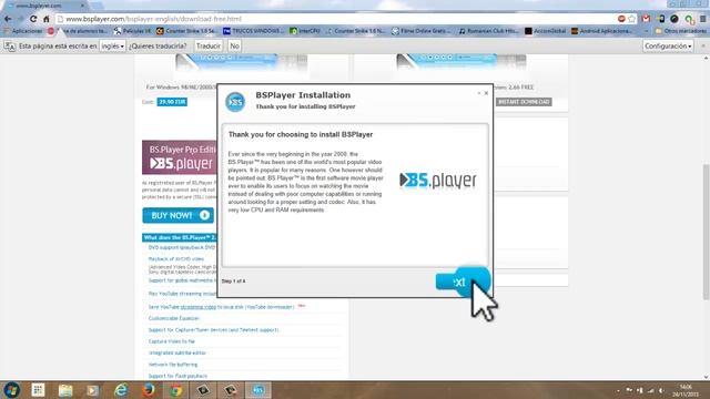 Instala BsPlayer y no te llenes ce programas inecesarios смотреть онлайн