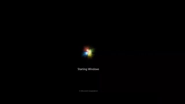 Starting Windows © Microsoft Corporation