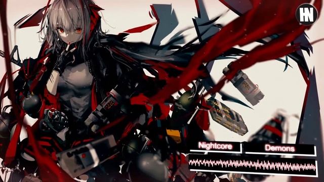 Nightcore - Demons (Rival x Max Hurrell ft. Veronica Bravo) смотреть онлайн