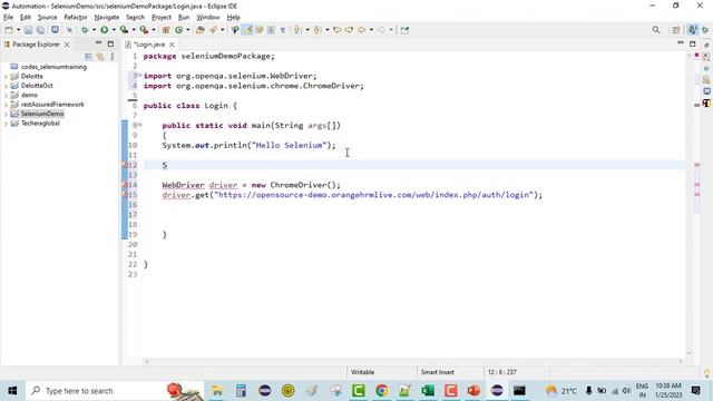 Selenium WebDriver | First Code in Selenium| Get Method| #seleniumwebdriver #webdriver смотреть онлайн