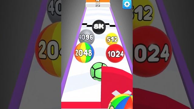 Number Ball 3D - Merge Games ! All Levels Gameplay Level (87-93) android, ios смотреть онлайн