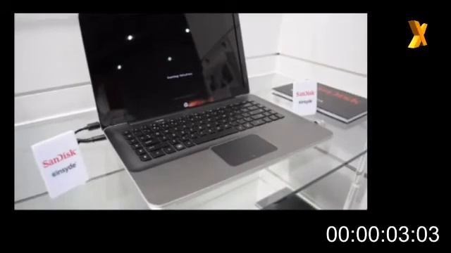 Startup Windows 7 in 15 seconds with SandDisk SSD смотреть онлайн