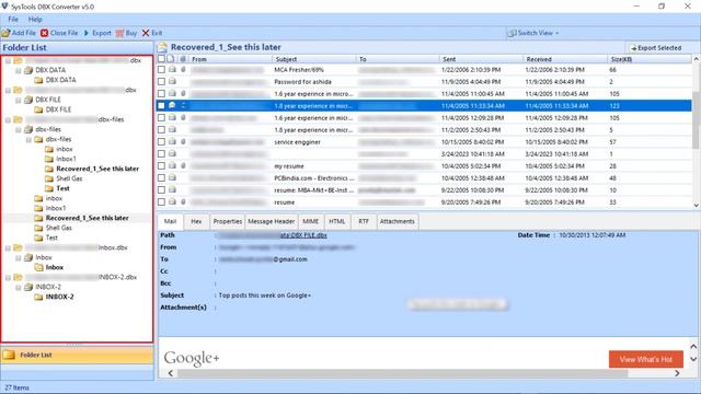 Outlook Express DBX File Viewer to Read DBX Emails смотреть онлайн