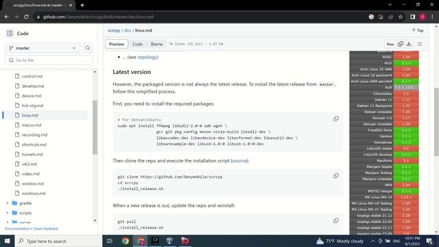 Wireless debugging / How to Screen Mirror Android Device on Kali Linux VM / ADB / SCRCPY смотреть онлайн