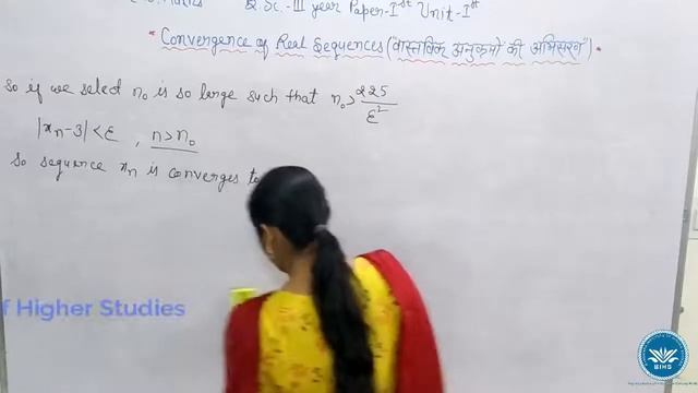 B.Sc. 3rd Year Maths/C.S. M1 (Real Analysis), Unit 2 Convergence of Real Sequence , Lec 4 , BIHS смотреть онлайн