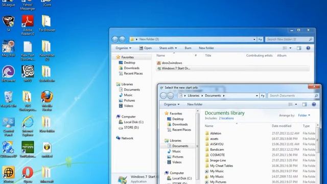 How to change your start button. смотреть онлайн