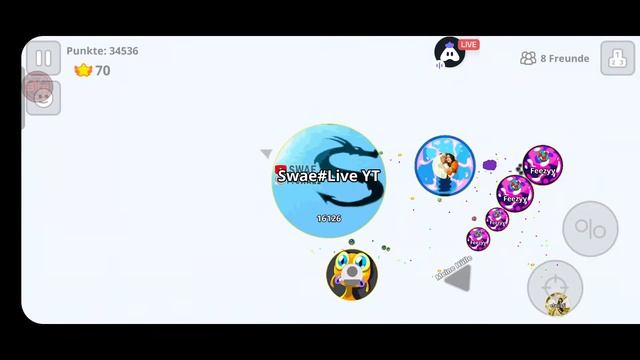 Agar.io Live EU CENTRAL 1 !!! смотреть онлайн