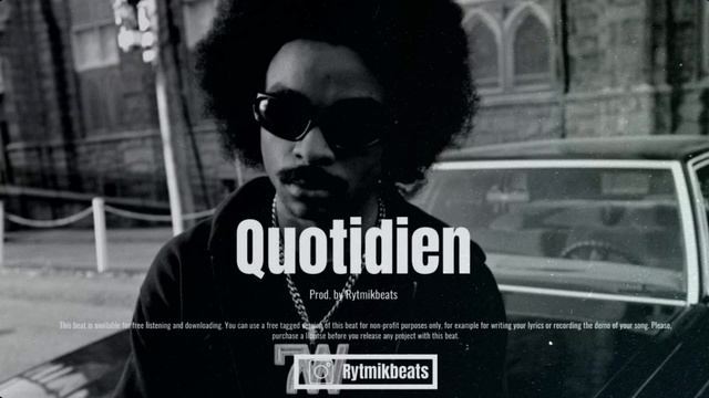 (Free) La Fève X Hamza type beat - Quotidien (Soul, mélancolique, RnB) смотреть онлайн